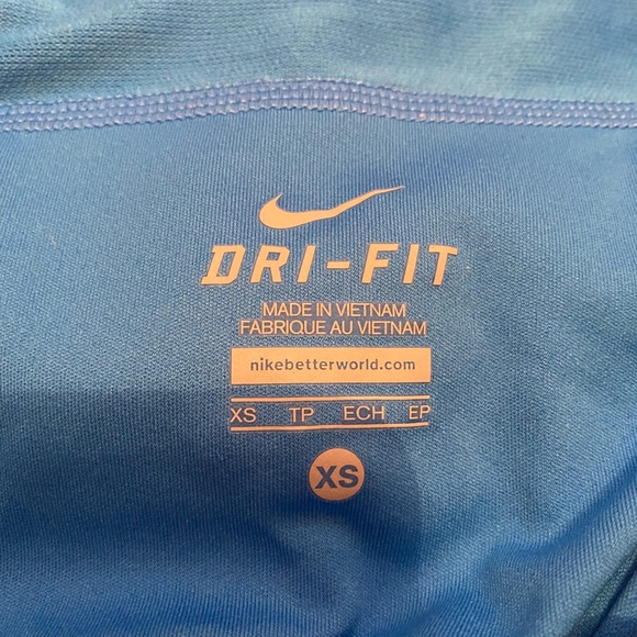 Blue Nike running shorts size xs - Picture 3 of 3
